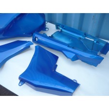 KAPOTA KOMPLETNÍ - BLUE STYLE - METALÍZA - (S BLATNÍKEM NA NOVÝ TYP VIDLICE)